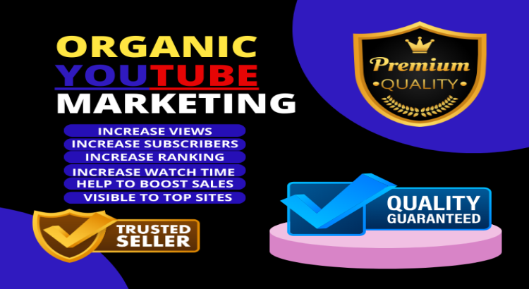 🎯 10,000  YouTube Video Views with Organic YouTube Promotion